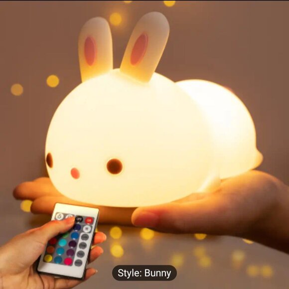 NEW Bunny Nightlight - Picture 1 of 8